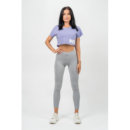 NEBBIA : ЛЕГІНСИ HIGH WAISTED SHAPING LEGGINGS GLUTE PUMP 247 "GREY"