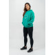 NEBBIA : ХУДИ BRANDED OVERSIZED HOODIE GYM RAT 256 "GREEN"