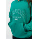 NEBBIA : ХУДИ BRANDED OVERSIZED HOODIE GYM RAT 256 "GREEN"