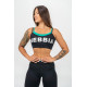 NEBBIA :ТОП DOUBLE LAYER LIGHT-SUPPORT SPORTS BRA FLEX 241 "BLACK"