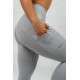 NEBBIA : ЛЕГГИНСЫ HIGH WAISTED LEGGINGS LEG DAY GOALS 248 "GREY"