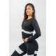 NEBBIA : ЛОНГСЛІВ LONG SLEEVE SPORTY TOP TRUE HERO 242 "BLACK"