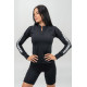 NEBBIA : ЛОНГСЛИВ LONG SLEEVE ZIPPER TOP WINNER 239 "BLACK"