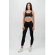 NEBBIA : ЛЕГІНСИ HIGH WAISTED SIDE STRIPE LEGGINGS ICONIC 209 "BLACK"