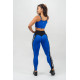 NEBBIA : ЛЕГГИНСЫ HIGH WAISTED SIDE STRIPE LEGGINGS ICONIC 209 "BLUE"