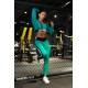 NEBBIA : ЛЕГІНСИ HIGH WAISTED SIDE STRIPE LEGGINGS ICONIC 209 "GREEN"