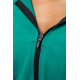 NEBBIA : ХУДІ CROPPED ZIP-UP HOODIE ICONIC 254 "GREEN"