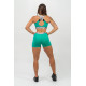 NEBBIA : ШОРТИ HIGH WAISTED LEGGING SHORTS GLUTE PUMP 240 "GREEN"