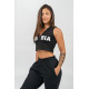 NEBBIA : ШТАНЫ OVERSIZED JOGGERS WITH POCKETS GYM TIME 281 "BLACK"