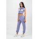 NEBBIA : ШТАНЫ OVERSIZED JOGGERS WITH POCKETS GYM TIME 281 "LIGHT PURPLE"