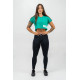 NEBBIA :ТОП OVERSIZED CROP TOP POWERHOUSE 279 "GREEN"