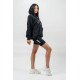 NEBBIA : ХУДИ BRANDED OVERSIZED HOODIE GYM RAT 256 "BLACK"