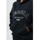 NEBBIA : ХУДИ BRANDED OVERSIZED HOODIE GYM RAT 256 "BLACK"