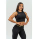 NEBBIA : ЛЕГГІНСИ WOMEN'S CLASSIC HIGH WAIST LEGGINGS INTENSE PERFORM 840 "BLACK/GOLD"