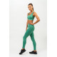 NEBBIA : ЛЕГГИНСЫ HIGH WAISTED SHAPING LEGGINGS AGILE 464 "GREEN"