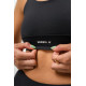 NEBBIA : ТОП MEDIUM-SUPPORT RACERBACK SPORTS BRA AGILE 471 "BLACK"