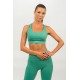 NEBBIA : ТОП MEDIUM-SUPPORT RACERBACK SPORTS BRA AGILE 471 "GREEN"