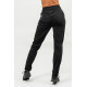 NEBBIA : ШТАНИ SHINY SLIM FIT LEGGINGS PANTS SLEEK 482 \"BLACK\"