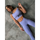 NEBBIA : ЛЕГІНСИ HIGH WAISTED SHAPING LEGGINGS GLUTE PUMP 247 "LIGHT PURPLE"