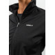 NEBBIA : КУРТКА SHINY ZIP UP WORKOUT JACKET SLEEK 481 "BLACK"