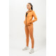 NEBBIA : КУРТКА SHINY ZIP UP WORKOUT JACKET SLEEK 481 "ORANGE"