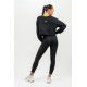 NEBBIA : ХУДИ CROP CREW NECK SWEATSHIRT GYM SPIRIT 483 "BLACK"