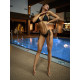 Bona Fashion: Tie slips bikini "Black"