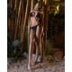 Bona Fashion: Tie top bikini "Black"