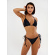 Bona Fashion: Tie top bikini "Black"