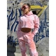 NEBBIA : ХУДИ RE-FRESH WOMEN’S CROP HOODIE 591 "PINK"