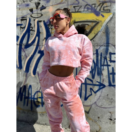 NEBBIA : ХУДІ RE-FRESH WOMEN'S CROP HOODIE 591 "PINK"