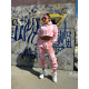 NEBBIA : ХУДИ RE-FRESH WOMEN’S CROP HOODIE 591 "PINK"