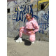 NEBBIA : ХУДИ RE-FRESH WOMEN’S CROP HOODIE 591 "PINK"