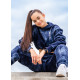 NEBBIA : ХУДІ RE-FRESH WOMEN'S CROP HOODIE 591 "BLUE"