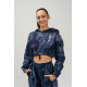 NEBBIA : ХУДИ RE-FRESH WOMEN’S CROP HOODIE 591 "BLUE"