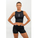 NEBBIA : МАЙКА CROPPED TANK TOP CONFIDENCE 476 "BLACK"