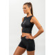 NEBBIA : МАЙКА CROPPED TANK TOP CONFIDENCE 476 "BLACK"