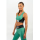 NEBBIA : ТОП HIGH-IMPACT PADDED SPORTS BRA SIGNATURE 472 "GREEN"