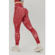 NEBBIA : ЛЕГГИНСЫ WORKOUT LEGGINGS ROUGH GIRL 616 "RED"