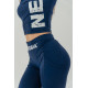 NEBBIA : ВЕЛОСИПІДКИ HIGH WAISTED BIKER SHORTS 10'' GYM THERAPY 628 "DARK BLUE"