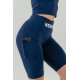 NEBBIA : ВЕЛОСИПЕДКИ HIGH WAISTED BIKER SHORTS 10'' GYM THERAPY 628 "DARK BLUE"