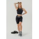 NEBBIA : МАЙКА CROPPED TANK TOP GYM THERAPY 618 "BLACK"