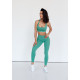 NEBBIA : ЛЕГГИНСЫ HIGH WAISTED SHAPING LEGGINGS AGILE 464 "GREEN"