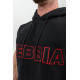 NEBBIA : КОФТА SLEEVELESS HOODIE SWEATSHIRT IRON BEAST 710 BLACK