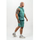 NEBBIA : КОФТА SLEEVELESS HOODIE SWEATSHIRT IRON BEAST 710 GREEN 