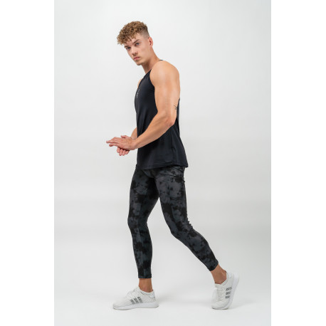 NEBBIA : ЛЕГГИНСЫ CAMOUFLAGE SPORTS LEGGINGS FUNCTION 333 BLACK