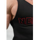 NEBBIA : МАЙКА GYM TANK TOP STRENGTH 714 BLACK