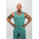 NEBBIA : МАЙКА GYM TANK TOP STRENGTH 714 GREEN