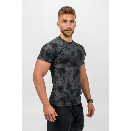 NEBBIA : ФУТБОЛКА CAMOUFLAGE COMPRESSION T-SHIRT FUNCTION 340 BLACK