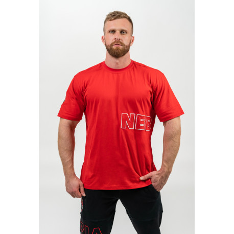 NEBBIA : ФУТБОЛКА LOOSE T-SHIRT DEDICATION 709 RED